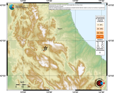 Mappa comuni con almeno 3 questionari