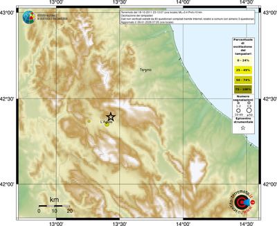 Mappa comuni con almeno 3 questionari