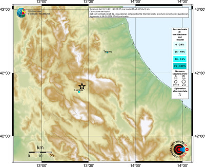 Mappa comuni con almeno 3 questionari