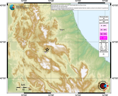 Mappa comuni con almeno 3 questionari