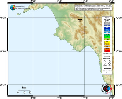 Mappa EMS - località