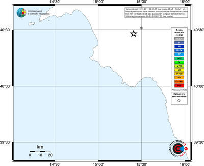 Mappa MCS - territori località