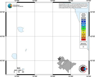 Mappa MCS - territori comuni