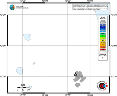 Mappa MCS - territori comuni