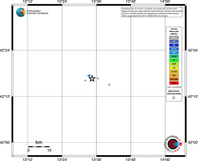 Mappa MCS - territori località