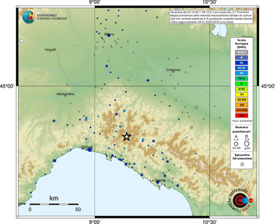 Mappa EMS - comuni