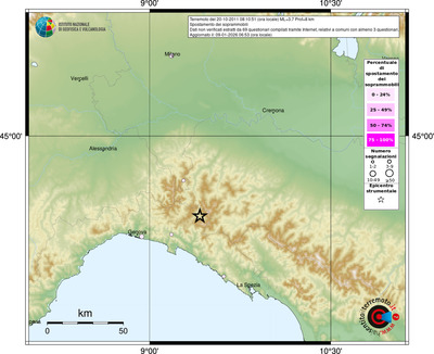 Mappa comuni con almeno 3 questionari