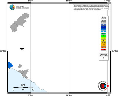 Mappa MCS - territori comuni