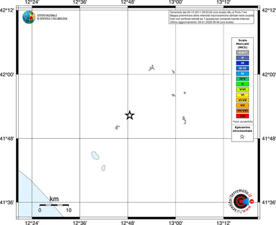 Mappa MCS - territori località