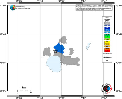Mappa MCS - territori comuni