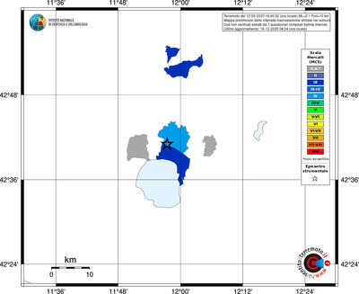Mappa MCS - territori comuni