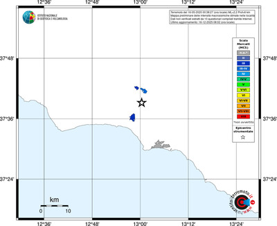 Mappa MCS - territori località