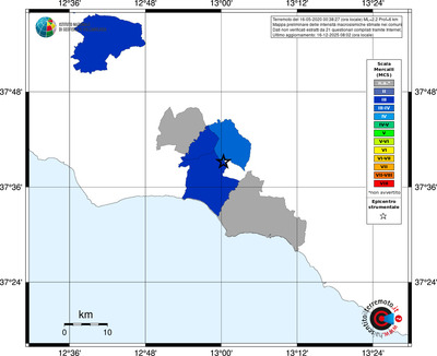 Mappa MCS - territori comuni