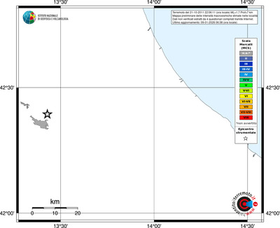 Mappa MCS - territori località