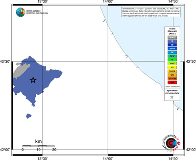 Mappa MCS - territori comuni