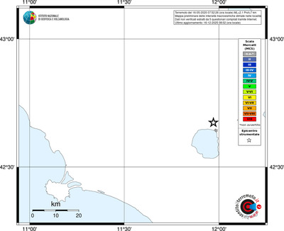 Mappa MCS - territori località