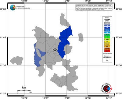 Mappa MCS - territori comuni