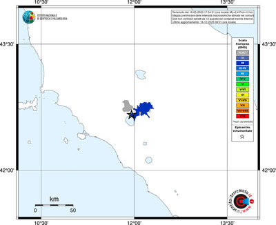 Mappa EMS - territori comuni