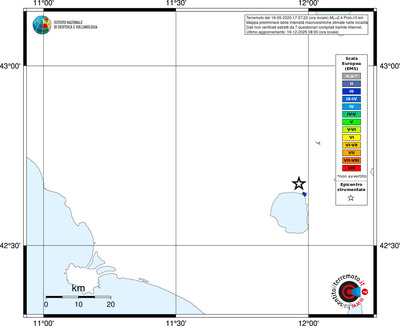 Mappa EMS - territori località