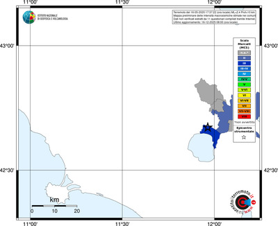 Mappa MCS - territori comuni