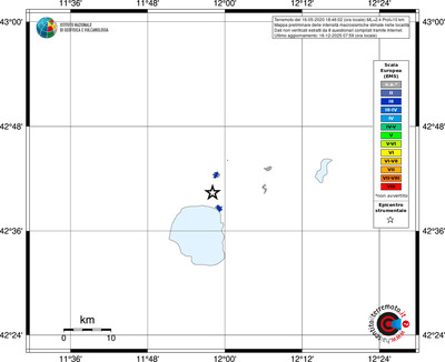 Mappa EMS - territori località