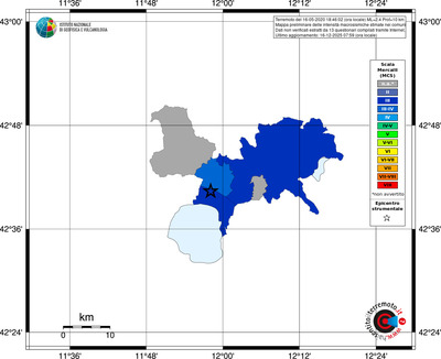 Mappa MCS - territori comuni