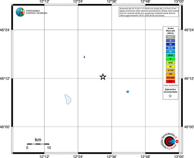 Mappa MCS - territori località