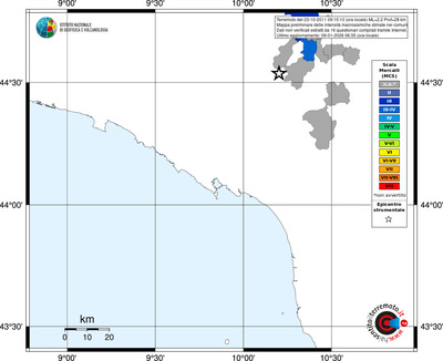 Mappa MCS - territori comuni