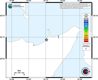 Mappa EMS - territori località