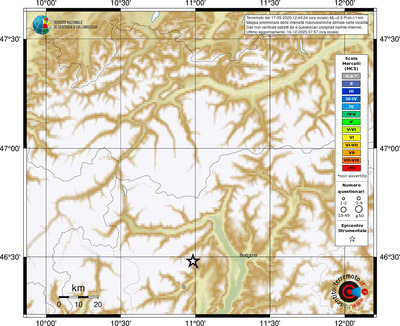 Mappa MCS - località