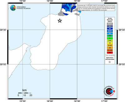Mappa MCS - territori comuni