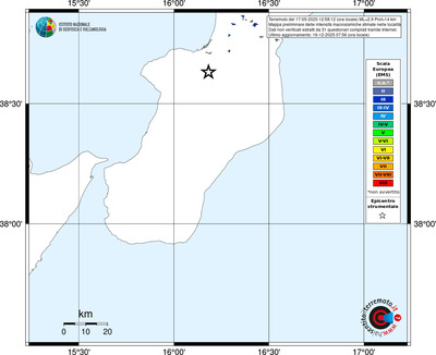 Mappa EMS - territori località