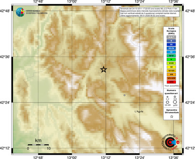 Mappa EMS - località