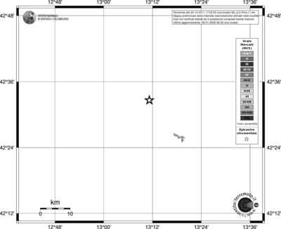 Mappa MCS - territori località