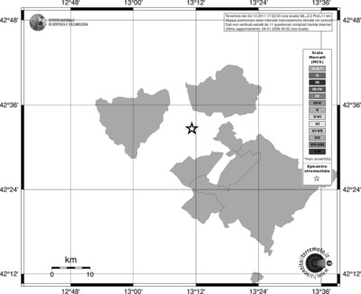 Mappa MCS - territori comuni