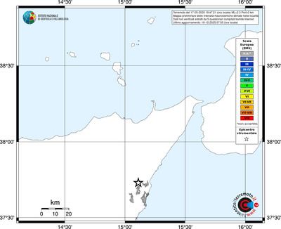 Mappa EMS - territori località