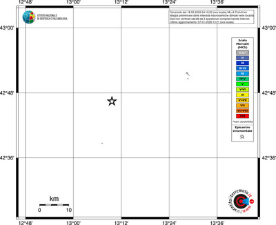 Mappa MCS - territori località