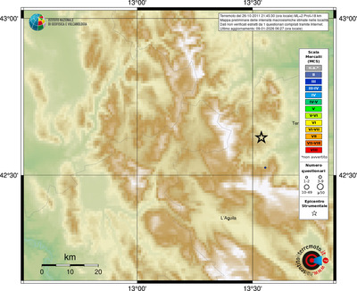 Mappa MCS - località