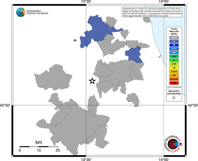 Mappa MCS - territori comuni