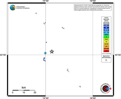 Mappa MCS - territori località