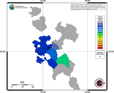 Mappa MCS - territori comuni