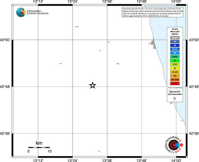 Mappa MCS - territori località