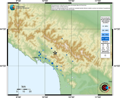 Mappa comuni con almeno 3 questionari