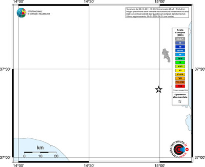 Mappa EMS - territori località