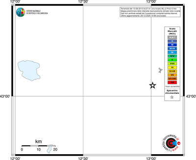 Mappa MCS - territori località