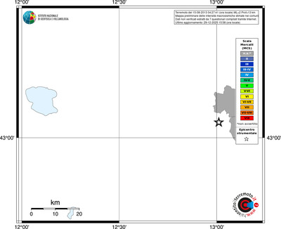 Mappa MCS - territori comuni