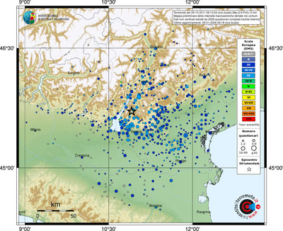 Mappa EMS - comuni