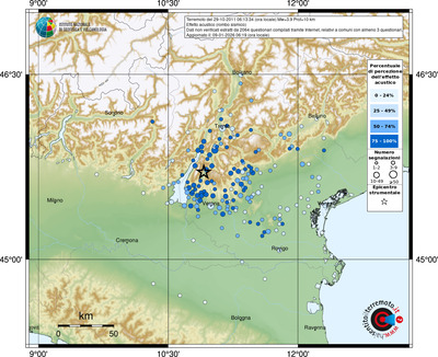 Mappa comuni con almeno 3 questionari