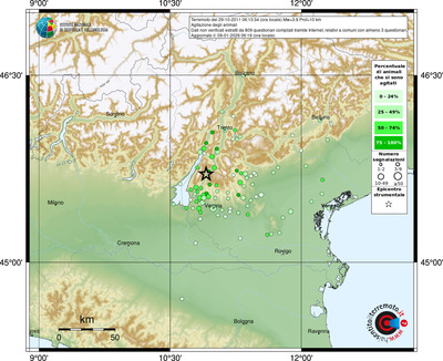 Mappa comuni con almeno 3 questionari