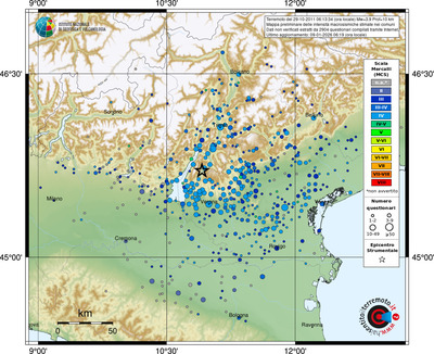 Mappa MCS - comuni